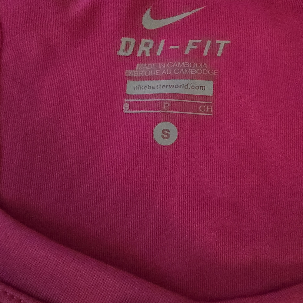 Nike Dri-Fit Bright Pink Shirt